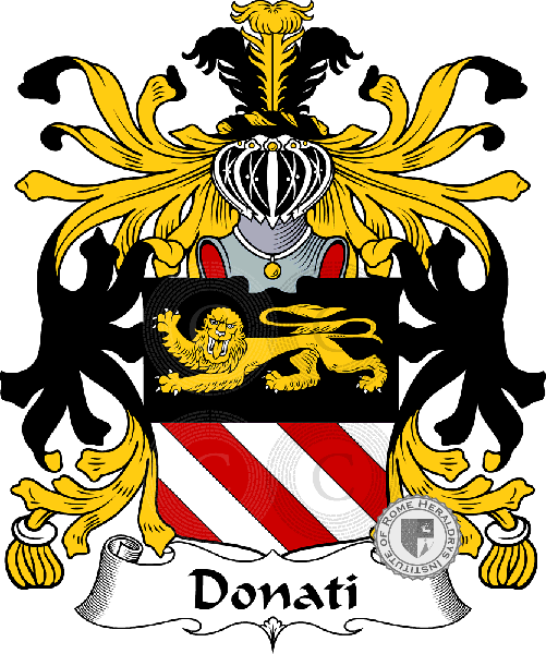 Brasão da família Donati