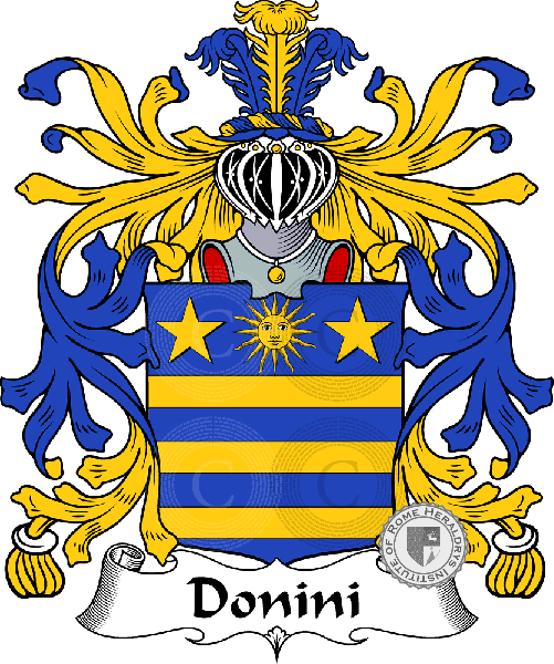 Escudo de la familia Donini