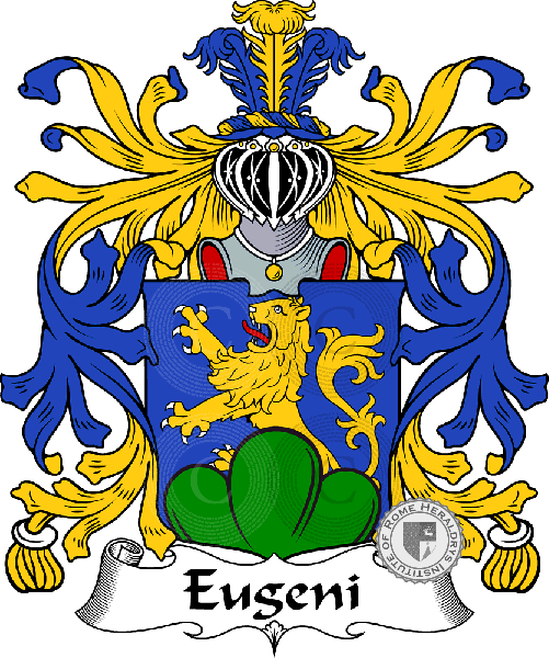 Coat of arms of family Eugeni