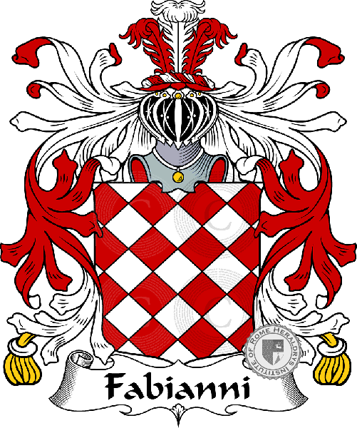 Coat of arms of family Fabianni