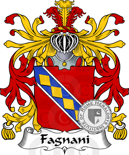 Escudo de la familia Fagnani