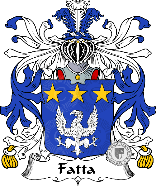Coat of arms of family Fatta