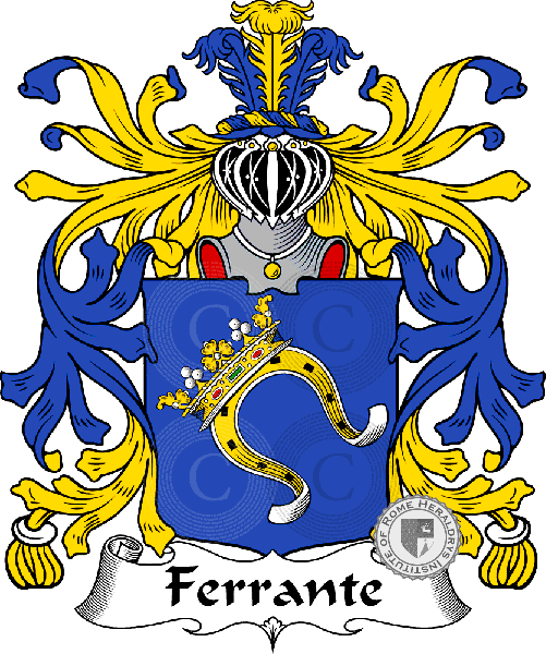 Brasão da família Ferrante