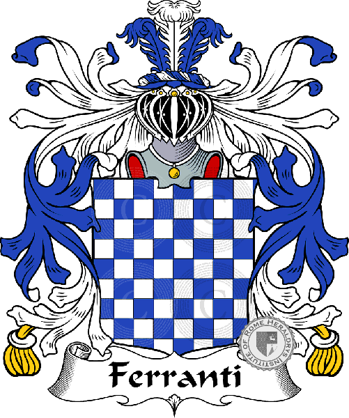 Brasão da família Ferranti