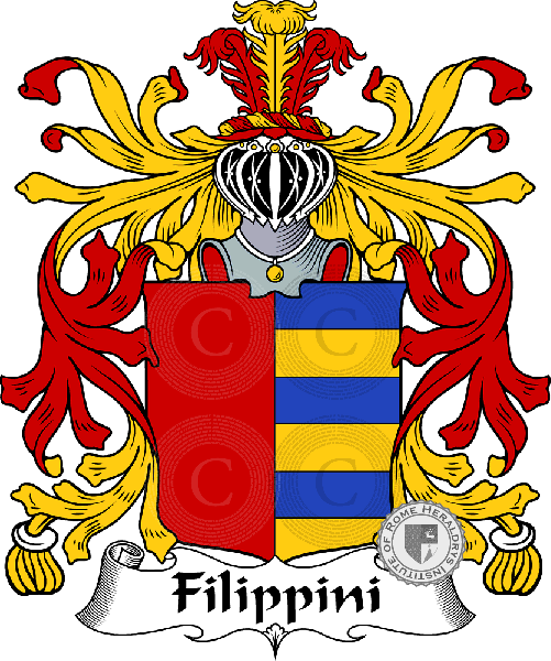 Coat of arms of family Filippini