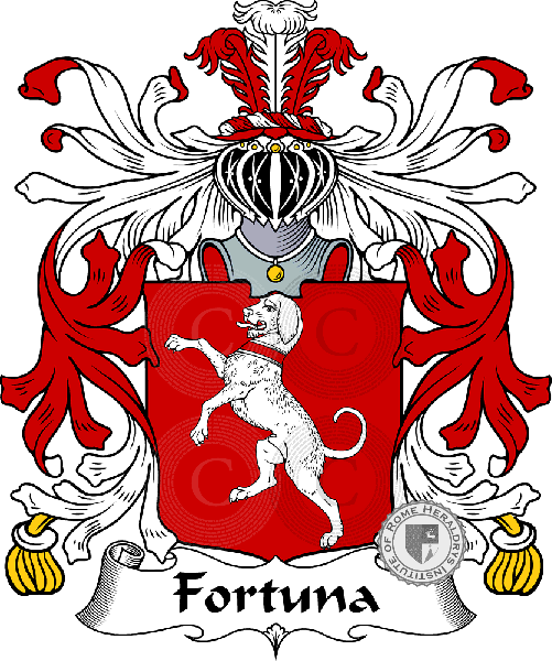 Escudo de la familia Fortuna