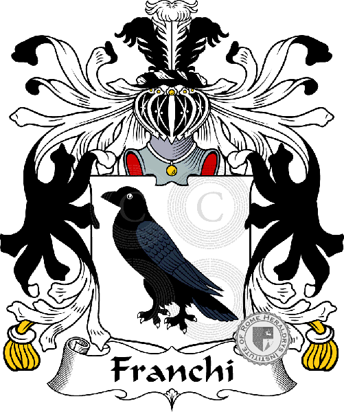 Coat of arms of family Franchi