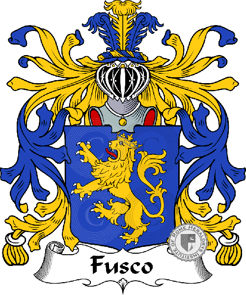 Coat of arms of family Fusco