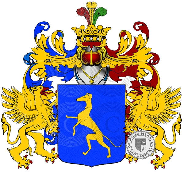 Coat of arms of family sampieri