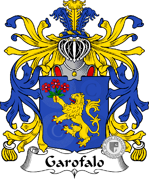 Coat of arms of family Garofalo