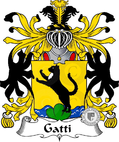 Escudo de la familia Gatti
