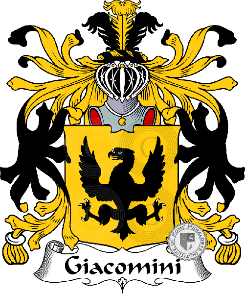 Coat of arms of family Giacomini
