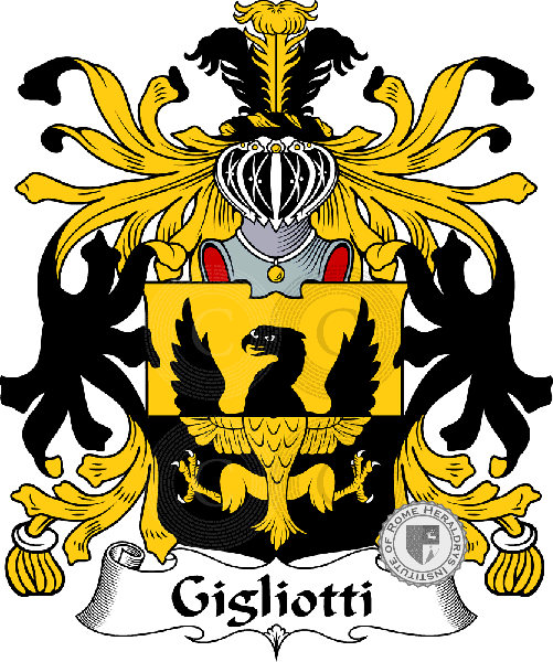 Coat of arms of family Gigliotti