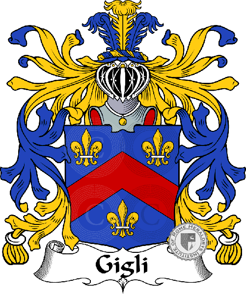 Coat of arms of family Gigli
