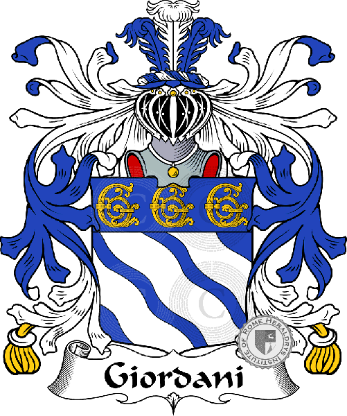 Escudo de la familia Giordani
