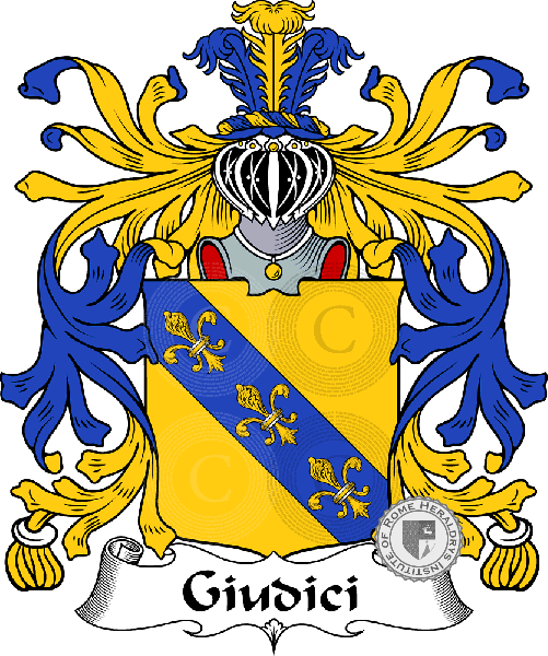 Coat of arms of family Giudici