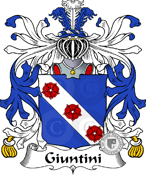 Coat of arms of family Giuntini