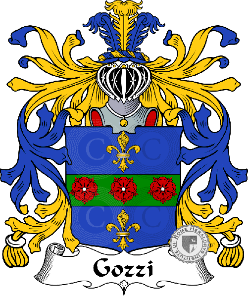 Escudo de la familia Gozzi