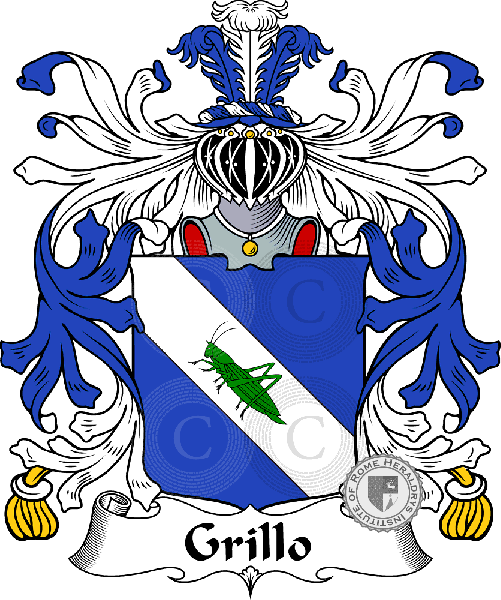 Escudo de la familia Grillo