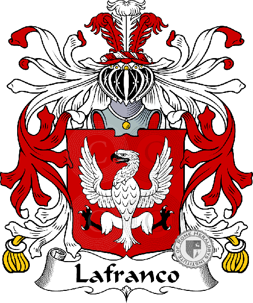 Coat of arms of family Lafranco