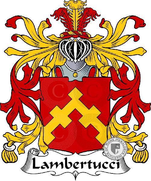 Coat of arms of family Lambertucci