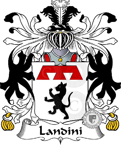 Escudo de la familia Landini