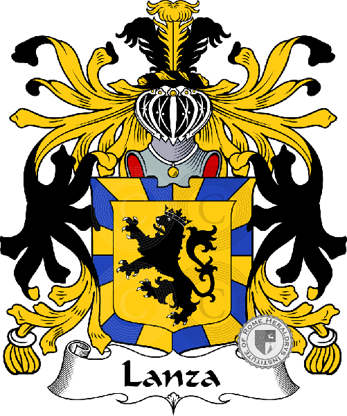 Escudo de la familia Lanza