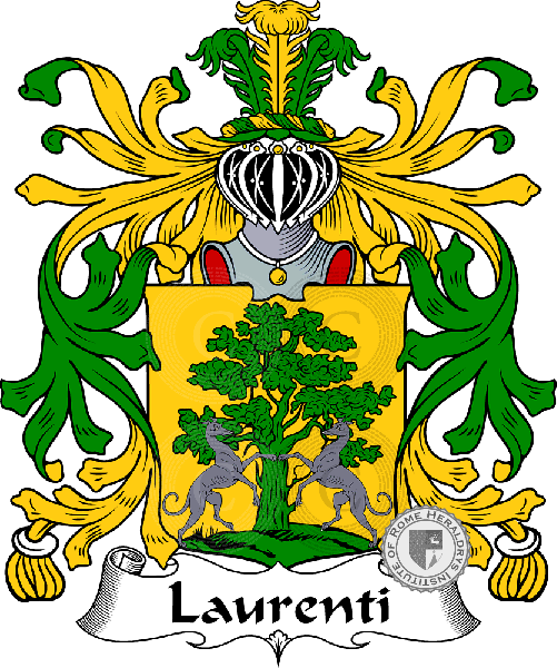 Escudo de la familia Laurenti