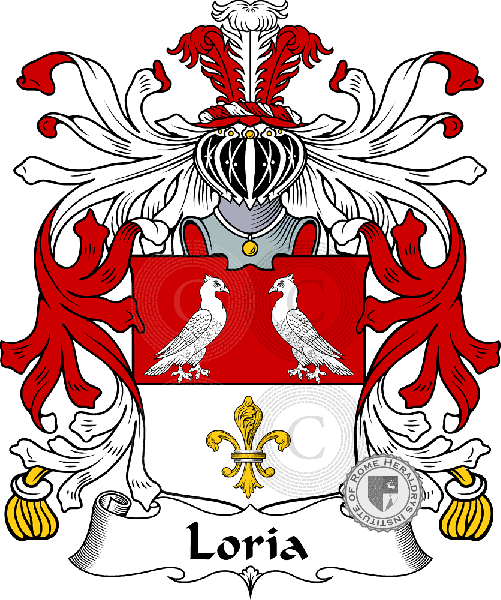 Escudo de la familia Loria