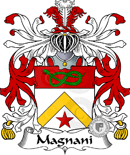 Escudo de la familia Magnani
