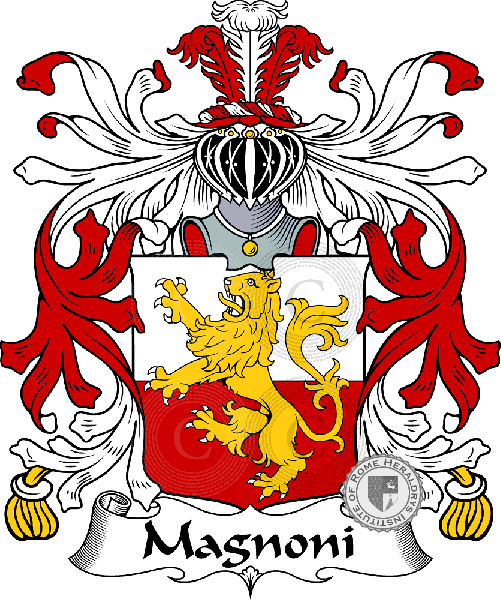 Coat of arms of family Magnoni