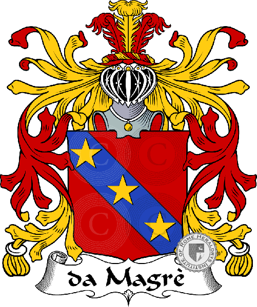 Escudo de la familia Magrè (da)