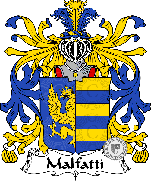 Escudo de la familia Malfatti