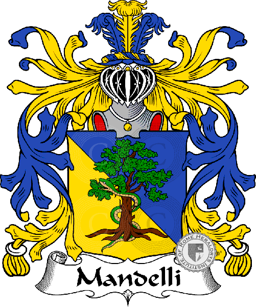 Wappen der Familie Mandelli
