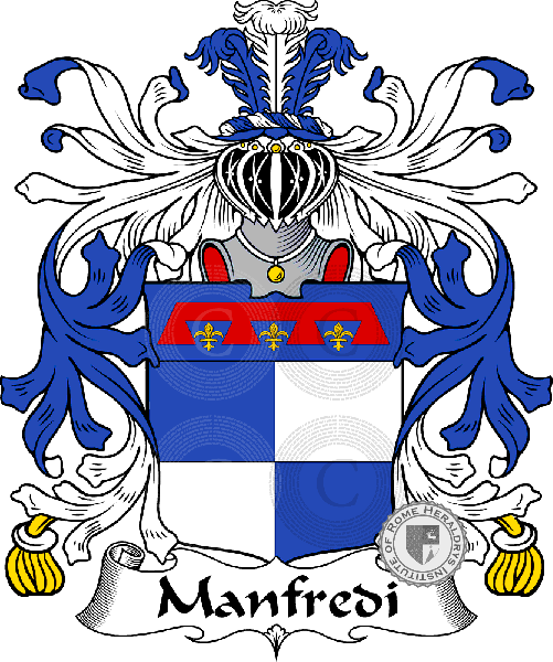 Coat of arms of family Manfredi