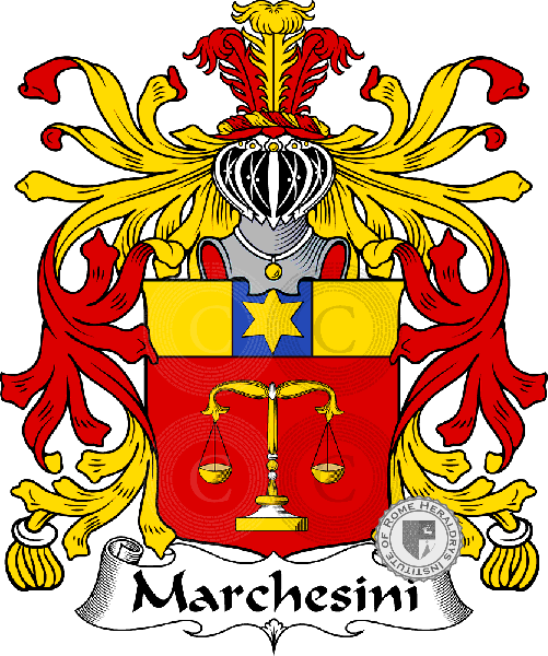 Brasão da família Marchesini