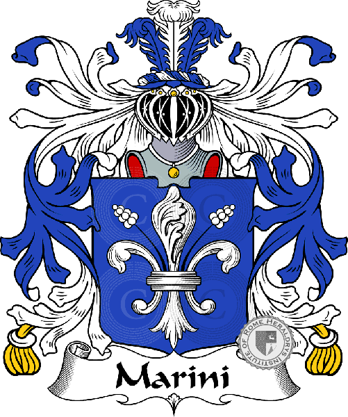 Coat of arms of family Marini