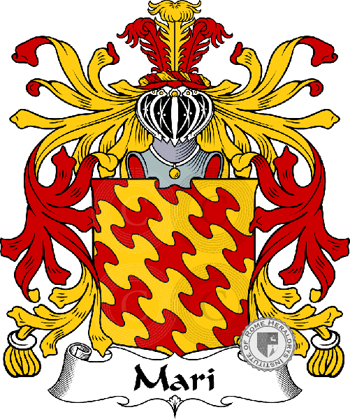 Escudo de la familia Mari