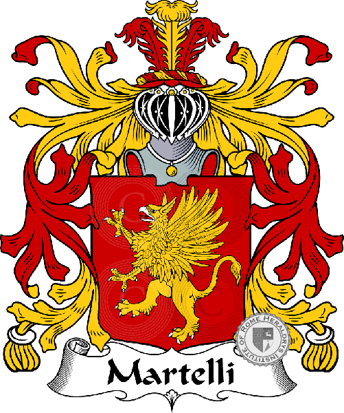 Stemma della famiglia Martelli