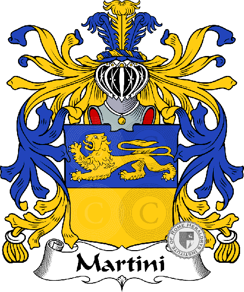 Wappen der Familie Martini