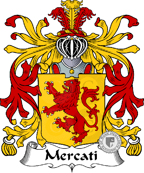 Coat of arms of family Mercati
