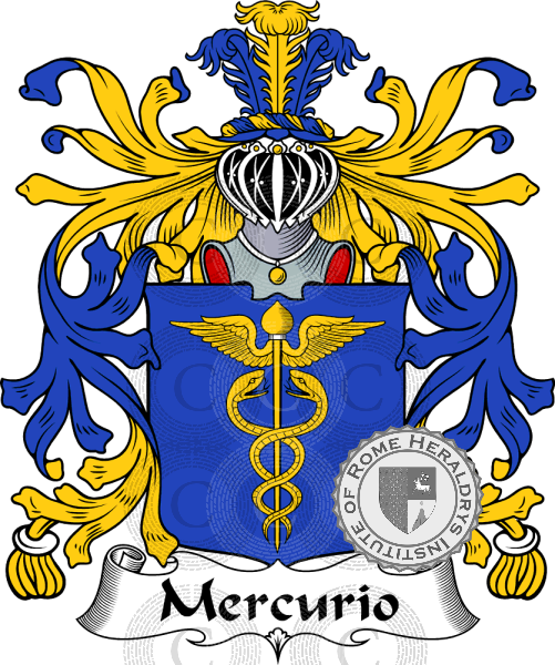Coat of arms of family Mercurio