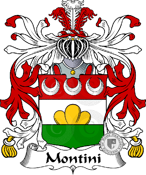Brasão da família Montini