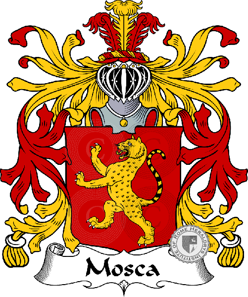 Escudo de la familia Mosca