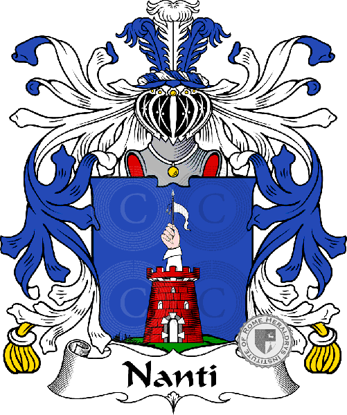 Coat of arms of family Nanti