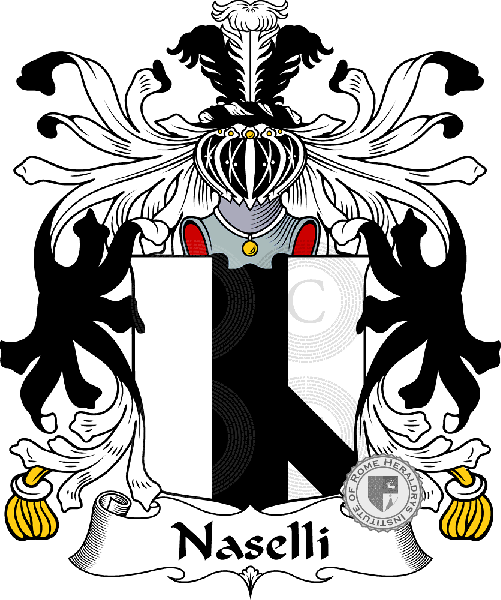 Coat of arms of family Naselli