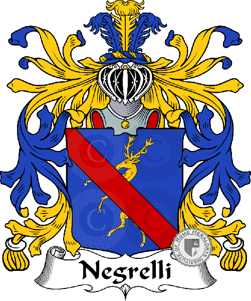 Escudo de la familia Negrelli