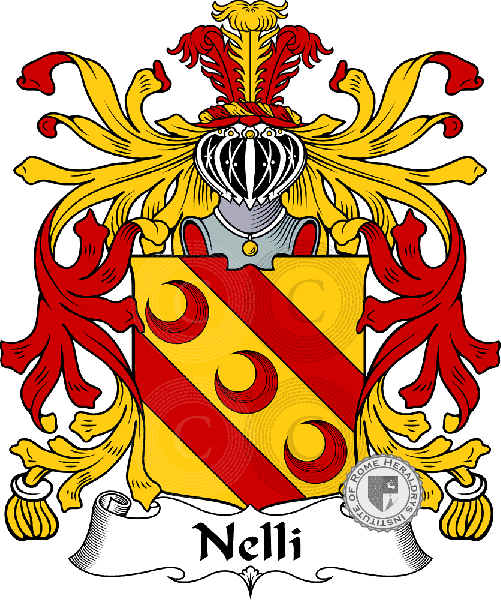 Escudo de la familia Nelli (di Nello)