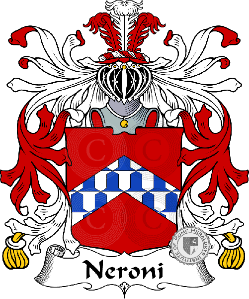 Brasão da família Neroni