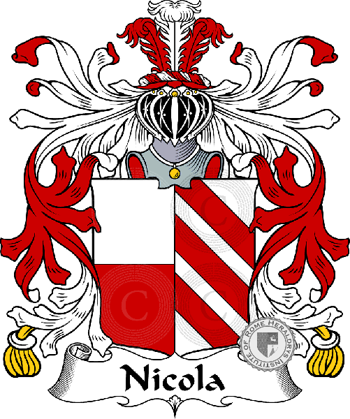 Escudo de la familia Nicola